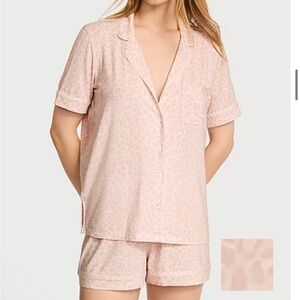 Victoria's Secret Short Sleeve Modal Short Pajama Set